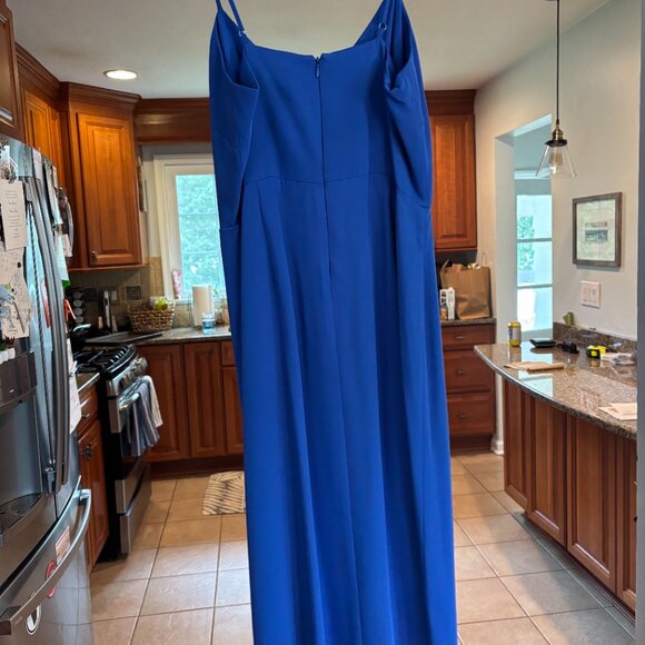 Gianni Bini Cocktail Blue Dress, Size 10 - Picture 2 of 7